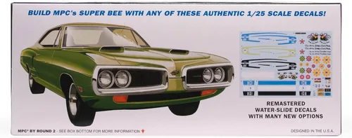 Vista 3 de MPC 1970 Dodge Coronet Super Bee Kit de modelo a escala 1:25