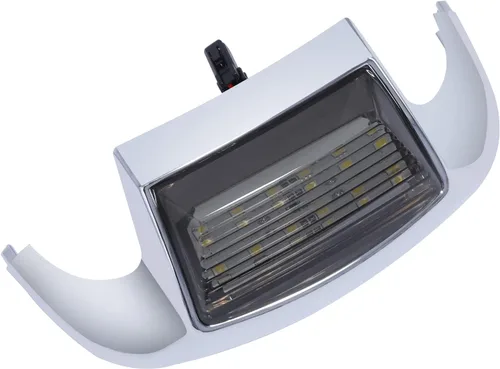 Vista 8 de TCT-MOTORPARTS Punta de guardabarros delantero Luz de humo Len se adapta a Harley Ultra Classic Electra Softail Glide
