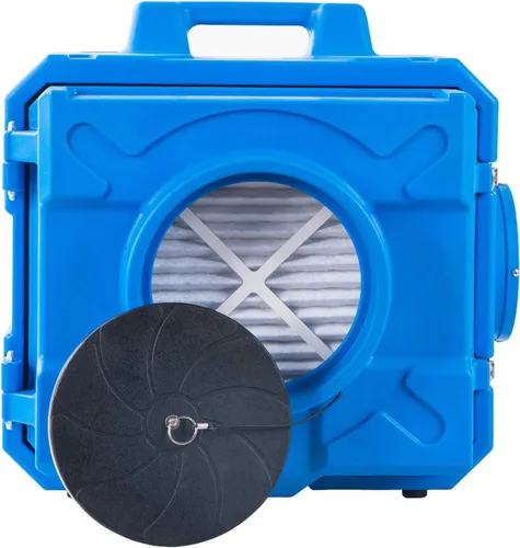 Vista 5 de MOUNTO HEPA500 Purificador de Aire Comercial 500cfm Depurador de Aire Hepa Máquina de Aire Negativo Roto-Moldeado (Azul)