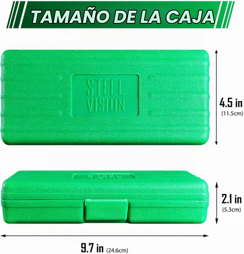 Vista 8 de Steel Vision Tools Juego de 13 piezas de 1/2 pulgada SAE de impacto con unidad de enchufe profundo Acero cromo-molibdeno EncHUFES de impacto