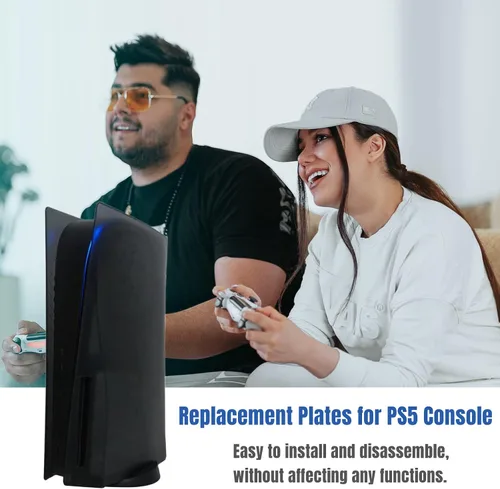 Vista 5 de Disc Edition - Paneles de cubierta para consola PS5, Playstation 5, placa protectora de repuesto para consola PS5, placa protectora de repuesto a