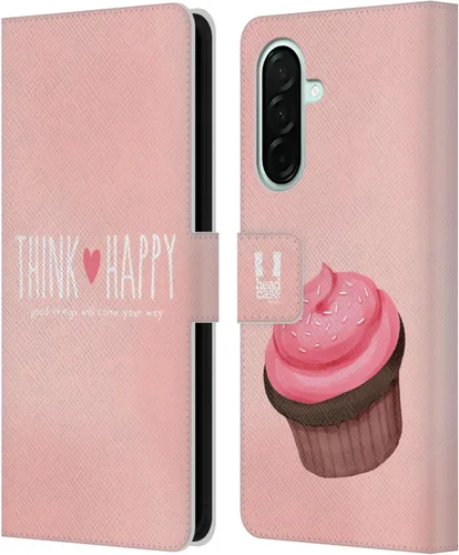 Vista 27 de Head Case Designs Assortment Cupcakes Happiness Leather Wallet Case Compatible with Samsung Galaxy A07 4G Surtido