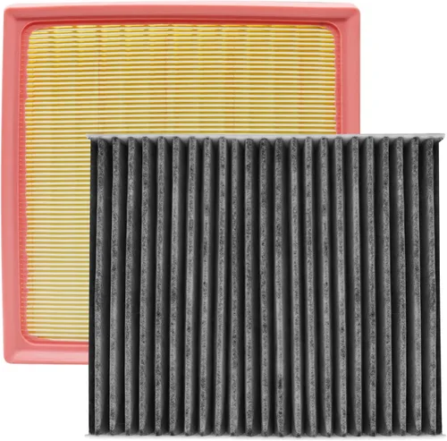 Vista 50 de Filtro de aire de cabina de motor de peine para Hyundai Accent 1.6L L4 2017 2016 2015 2014 2013 2012 Gris carbón