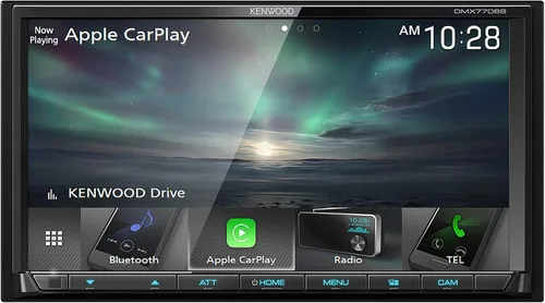 Vista 6 de Kenwood DMX7706S Receptor de medios digitales de 6.95 pulgadas con Bluetooth, Apple CarPlay y Android Auto