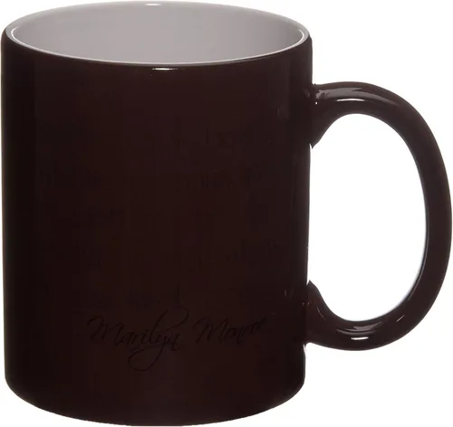 Vista 3 de Morphing Mugs Marilyn Monroe (Imperfection) - Taza de cerámica, color negro