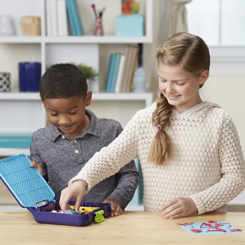 Vista 10 de Play-Doh DohVinci On the Go Art Studio - Funda para niños y adolescentes con 5 colores no tóxicos