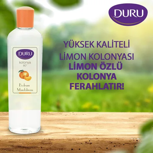 Vista 2 de Duru Colonia Mandarina 13.5 fl oz, Turca