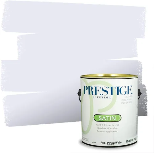 Vista 28 de Prestige Pintura interior e imprimación en uno, increíble, satinado, 1 galón