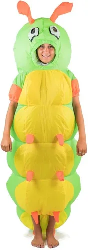 Vista 4 de Bodysocks Fancy Dress Disfraz inflable de oruga para adultos (talla única)