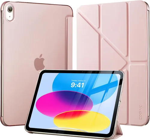 Vista 43 de CoBak Funda para iPad (A16) 11ª generación de 11 pulgadas 2025, iPad de 10.9 pulgadas 2022, funda protectora delgada con carcasa trasera translúcida