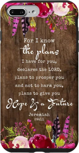 Vista 12 de for I Know The Plans I Have for You - Funda cristiana para iPhone 17 de Jeremías 29:11