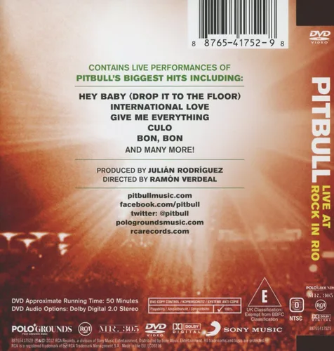 Vista 2 de Pitbull Live At Rock In Rio