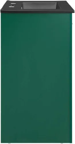 Vista 8 de Modway Maybelle - Tocador de baño (24 pulgadas), color verde y negro Verde Negro