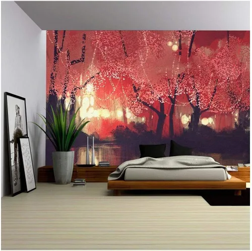 Vista 26 de Wall26 - Papel pintado autoadhesivo para pared, WMR-WP-X-DA51-66x24x4