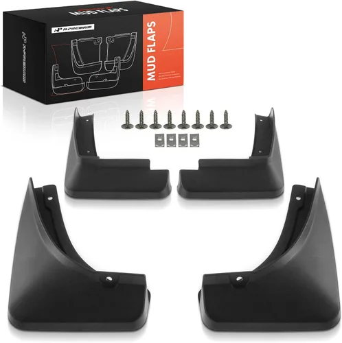 Vista 11 de A-Premium Juego de 4 protectores contra salpicaduras de barro compatibles con Cadillac XT4 2019-2020, Sport Utility de 4 puertas, con accesorios