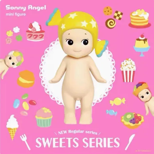 Vista 2 de Sonny Angel Sweets - Figura Mini Original / 1 Caja Ciega Sellada, Multicolor, SAS65379