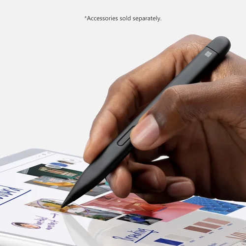 Vista 12 de Microsoft Surface Pro Pantalla táctil de 8-13" - Memoria Intel® Core™ i5-8GB - SSD de 128 GB - Solo dispositivo - Platino (último modelo)