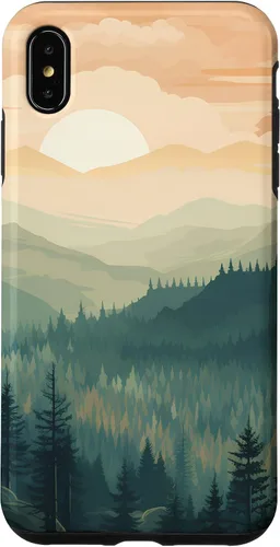 Vista 11 de iPhone 16 Landscape Nature Mountains Trees Case