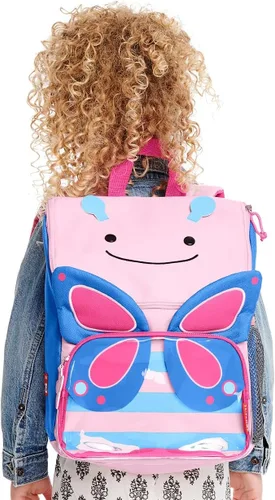 Vista 50 de Skip Hop - Mochila para preescolar, colección Zoo, para niños pequeños de 3 a 4 años, diseño de llama