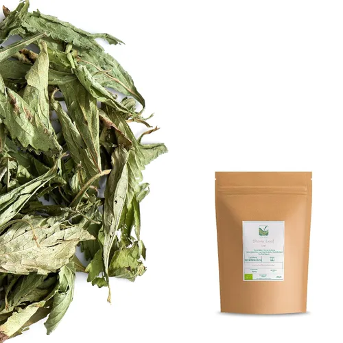 Vista 4 de Hojas de stevia orgánicas secas - Hoja de estavia Hoja de Stevia Hojas secas de Stevia Hoja de Stevia Hoja de Stevia Orgánica