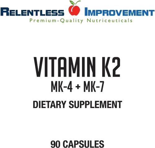 Vista 4 de Vitamina K2 MK4 Plus MK7 Vegano Derivado Naturalmente Vega-Caps 90