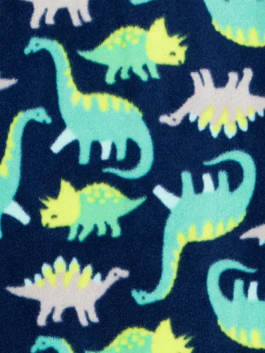 Vista 4 de Simple Joys by Carter's Pijamas de forro polar con pies de ajuste holgado y resistentes a las llamas para bebés varones
