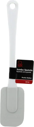Vista 2 de Chef Craft Basic Jumbo - Espátula para hornear, 13.25 pulgadas, color blanco