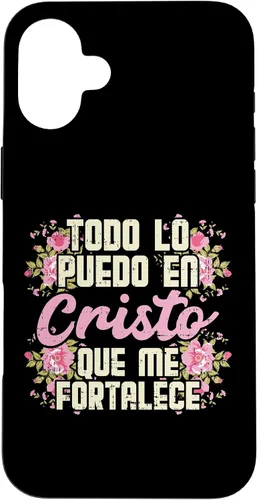 Vista 23 de Todo Lo Puedo En Cristo God Jesus - Funda de regalo cristiana para iPhone 17