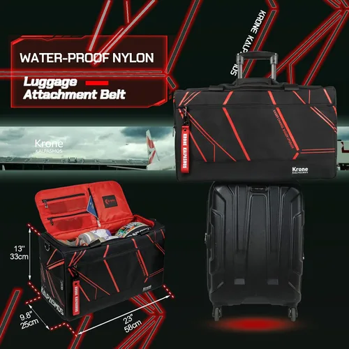 Vista 6 de Bolsa de viaje para zapatos deportivos, maleta de zapatos para viajes, bolsa de gimnasio, bolsa de deporte, una bolsa de viaje multifuncional con 3