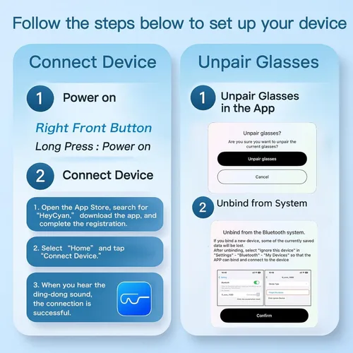 Vista 8 de Gafas inteligentes AI con cámara, video 4K, asistente de IA, traducción en Altavoces de oído abierto, llamadas Bluetooth, reconocimiento de objetos