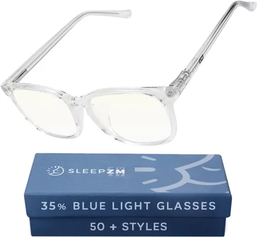 Vista 30 de Sleep ZM Blue Light Blocking & Light Sensitivity Glasses - 8 Lens Types for Comfort, Relaxation, Sleep & Relief - 50+ Styles
