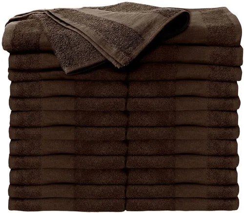 Vista 18 de ForPro Professional Collection Toallas prémium Bleach Tough para salón, color negro, 100% algodón, a prueba de blanqueador, resistentes a