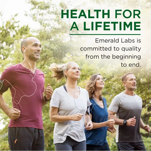Vista 7 de Emerald Labs Sleep Health - Suplemento de apoyo para el sueño con suntheanina L-teanina, melatonina, bálsamo de limón europeo y pasiflora - Sin