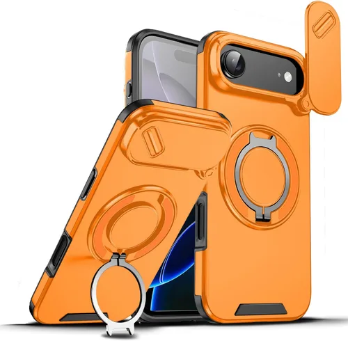 Vista 107 de Dteck Funda para iPhone 16 de 6.1 pulgadas 2024, funda de piel sintética con cierre de botón magnético, ranuras para tarjetas de crédito, función