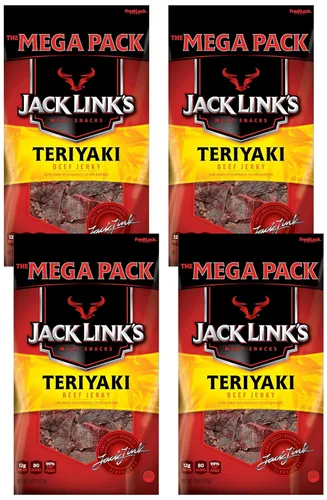 Vista 6 de Jack Links - Carne seca de res sabor Teriyaki, 8 onzas