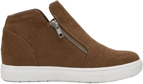Vista 4 de CUSHIONAIRE Hart Hidden - Tenis de plataforma para mujer, disponibles en modelos anchos