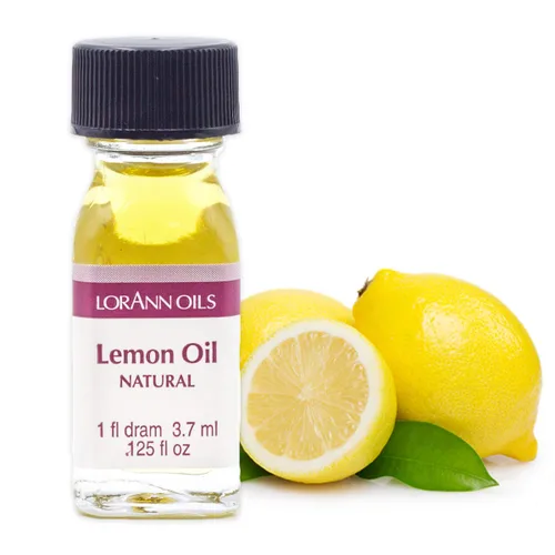 Vista 2 de LorAnn Lemon Oil SS, sabor natural, 1 dram (0.0125 fl oz - 0.1 fl oz - 1 cucharadita)