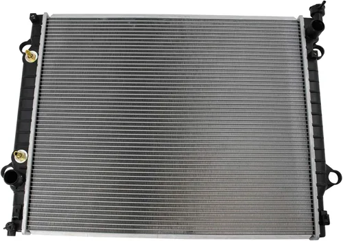 Vista 50 de TRQ Radiador de núcleo de aluminio de 1 fila Compatible con Subaru WRX STI 2.5L Turbo AWD 2015-2020