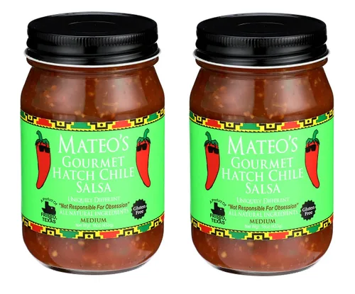Vista 5 de Mateo's Salsa Habanero Gourmet Caliente, Extra Caliente 16 Oz (Paquete de 2)