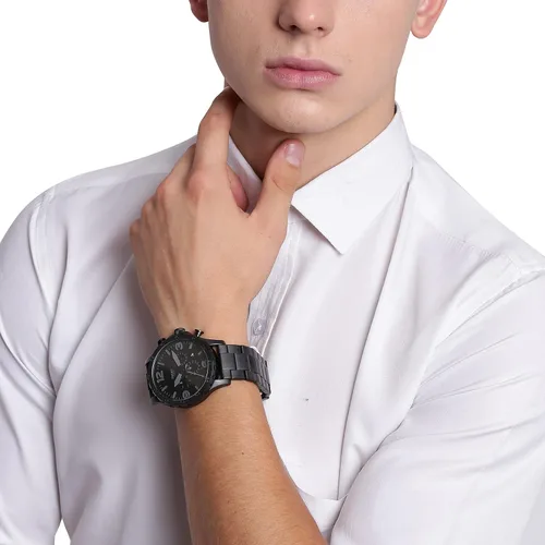 Vista 5 de Fossil Neutra - Reloj cronógrafo de cuarzo de acero inoxidable para hombre