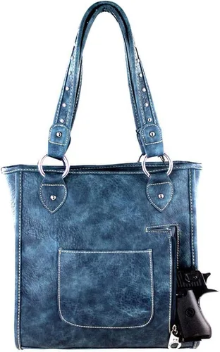 Vista 3 de Montana West Sugar Scull - Bolso extensible oculto con llavero