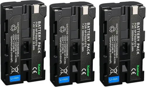 Vista 5 de Kastar Batería NP-F580 7.4V 3500mAh Reemplazo para Sonyx Serie L NP-F530 NP-F550 NP-F570 NP-F750 NP-F770 NP-F930 NP-F950 NP-F960 NP-F970 NP-F980