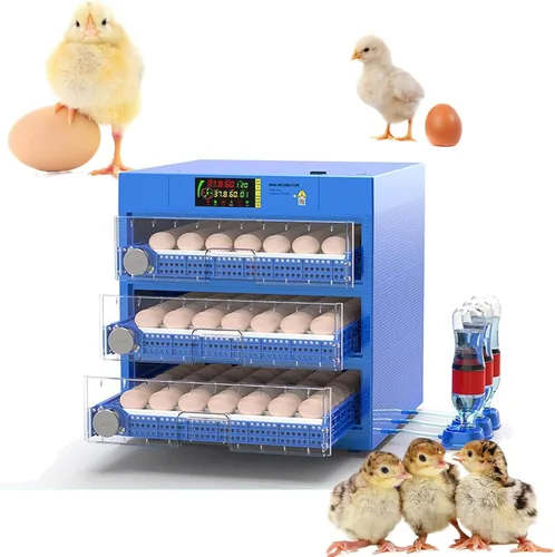 Vista 16 de 56-392 Egg Incubator with Automatic Egg Turning and Water Filling, Humidity Control Temperature Incubator for Hatching Chicken, Duck, Goose and Bird