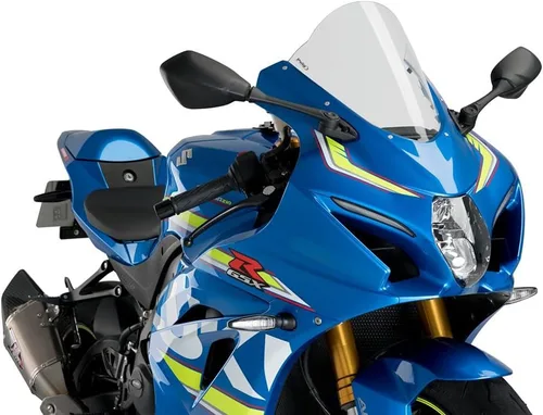 Vista 3 de Puig 3631A R-Racer Pantalla Suzuki GSX-R1000/R 17'-19' Azul