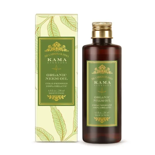 Vista 2 de Kama Ayurveda Aceite de Neem Orgánico, 6.8 fl oz