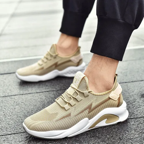 Vista 2 de USYFAKGH Zapatos deportivos para correr para hombre, informales, transpirables, para caminar, deportes, gimnasio, tenis, zapatos cómodos y ligeros