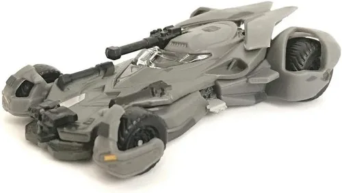Vista 5 de Mattel Hot Wheels Batmobile de Batman a escala 1:50 (Justice League Batmobile)