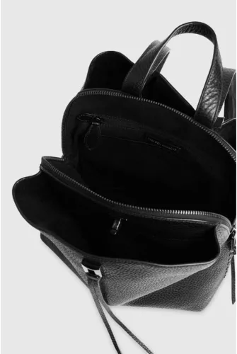 Vista 4 de Rebecca Minkoff Darren Backpack - Mochila de cuero para mujer, mochila de moda para mujer, correa de hombro ajustable, bolso de mochila elegante