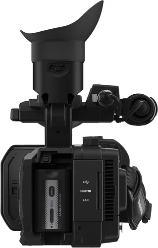 Vista 5 de Panasonic Videocámara, Calidad Profesional 4K 60p, Sensor de 1.0 Pulgadas, Lente Gran Angular de 24.5mm y Zoom Óptico 20x, V-Log, Ethernet, Salida