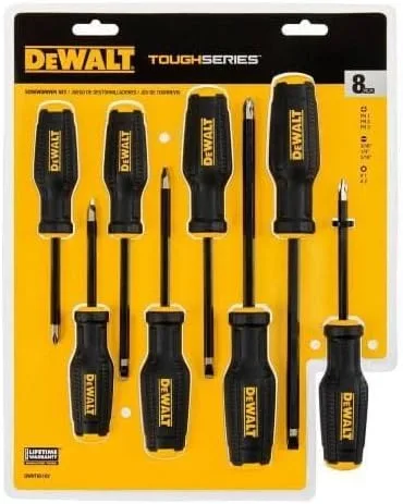 Vista 4 de Dewalt Juego de destornilladores Toughseries de 8 piezas